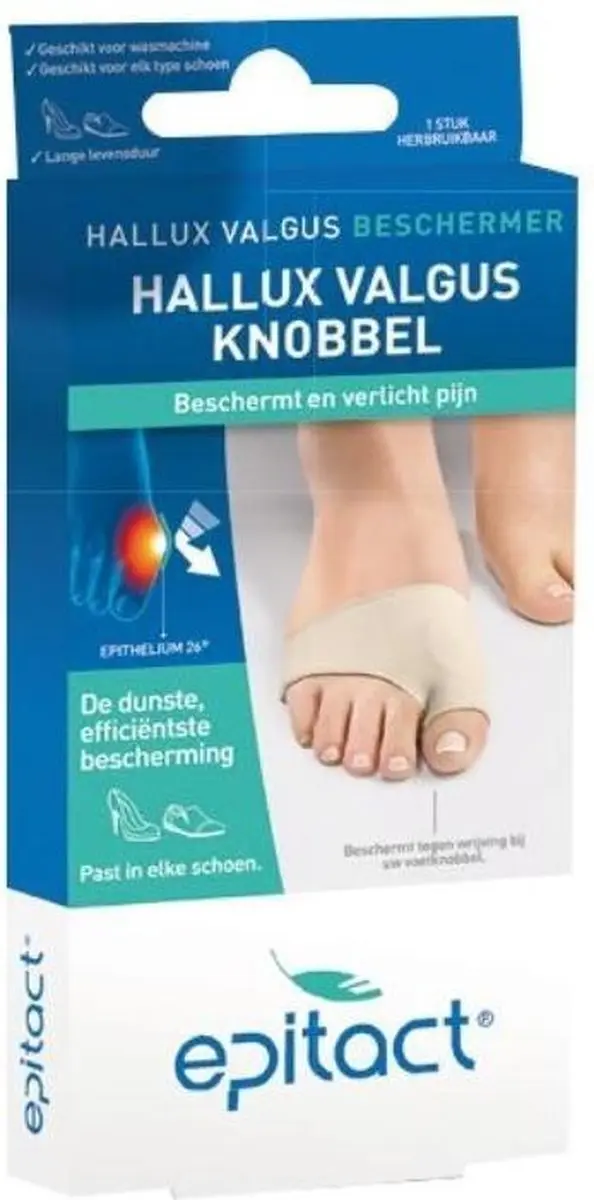Epitact Hallux Valgus Beschermer L - Beige