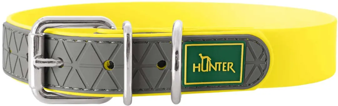 Hunter Hondenhalsband Convenience Neon Geel 55cm