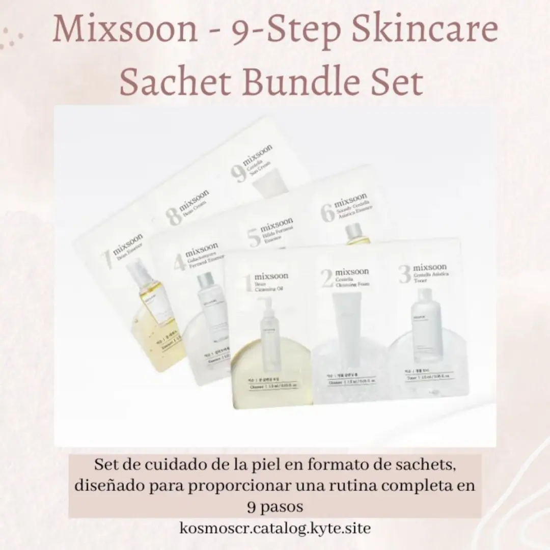 Mixsoon Glass Skin Trial Kit - 9 Stuks