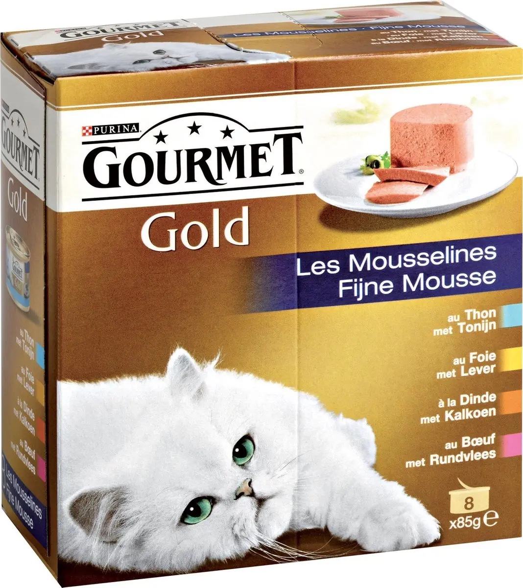 Gourmet Gold Mousse Kattenvoer