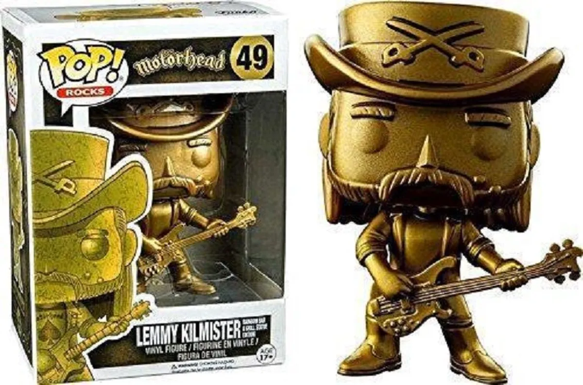 Funko POP! Lemmy Kilmister #49 Goud Metallic