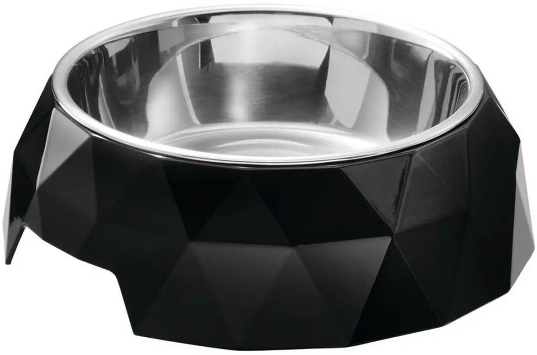 Hunter Kimberley Voerbak Honden - Zwart - 22,5x22,5x4,5cm