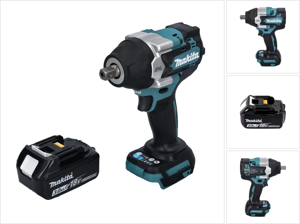 Makita DTW 701 F1 Accu Slagmoersleutel 18V 700Nm
