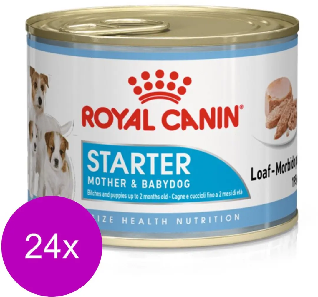 Royal Canin Starter Mousse Mother & Babydog - 24x195g