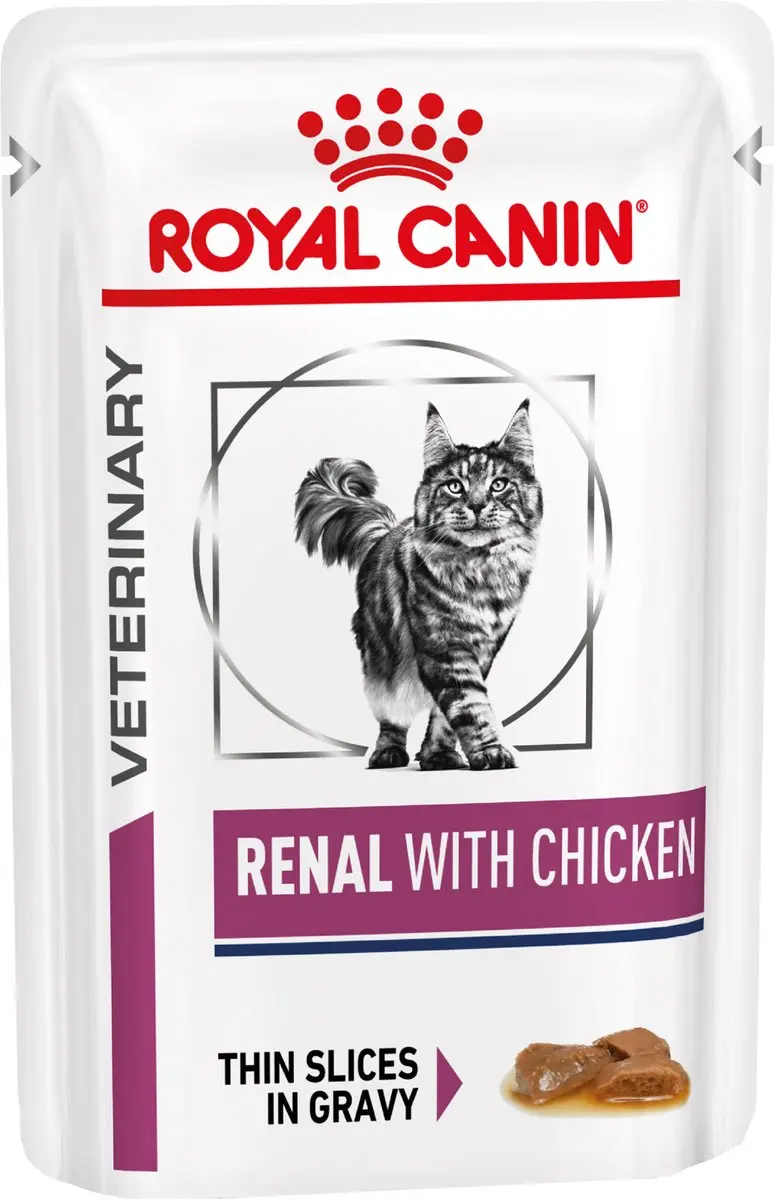 Royal Canin Kat Renal Chicken - 48 Stuks