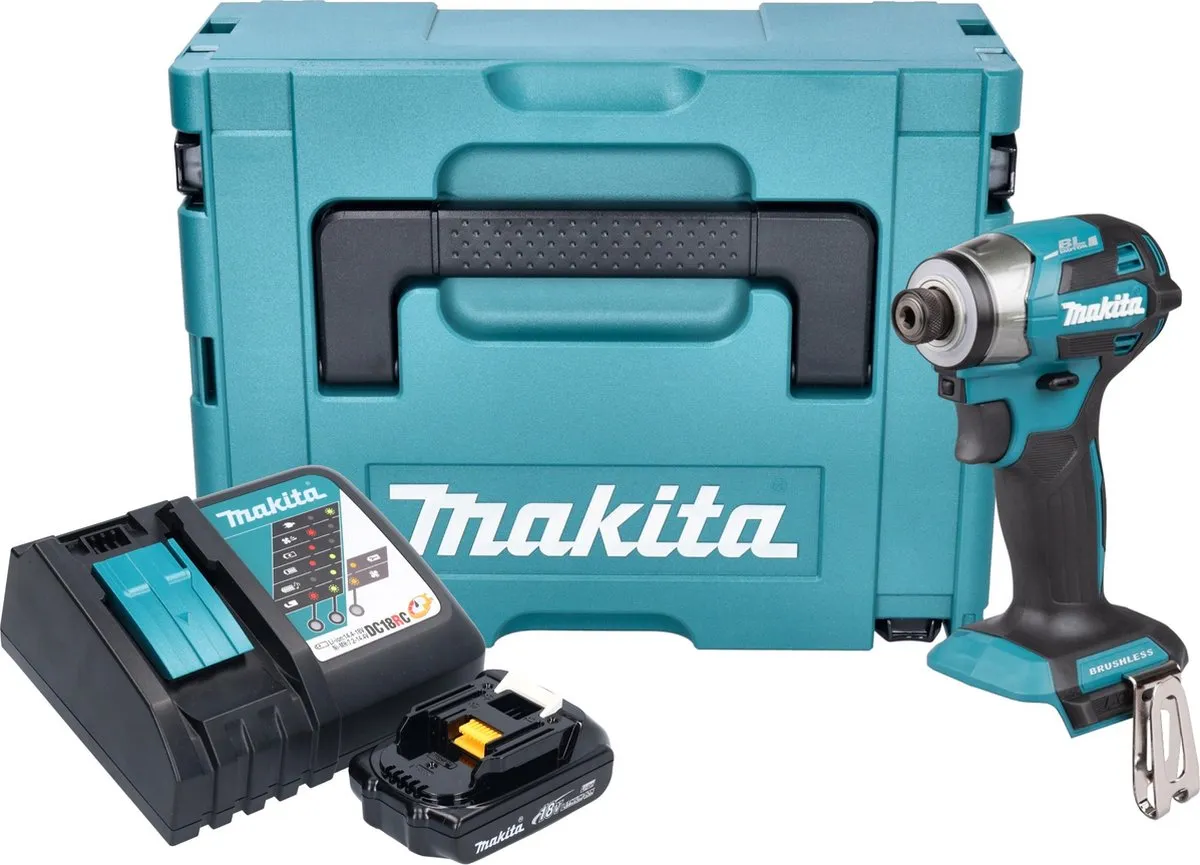 Makita DTD173RY1J Accu-slagmoersleutel 18V 180Nm