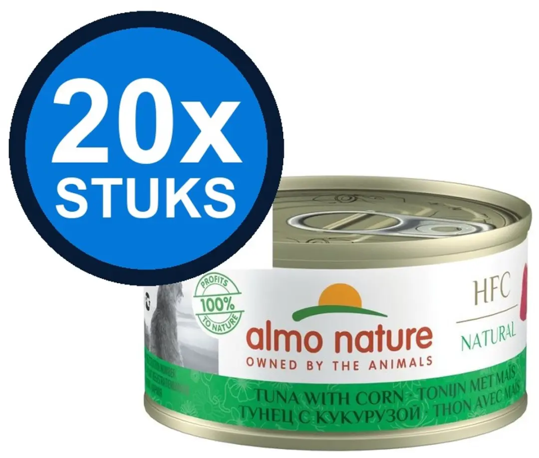 Almo Nature HFC Tonijn & Maïs Natvoer Kat