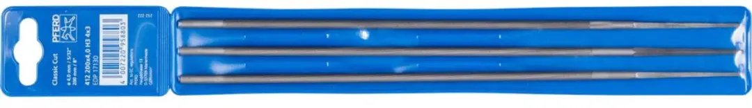 Pferd Kettingzaagvijl 200mm Spiraal - 3 Stuks