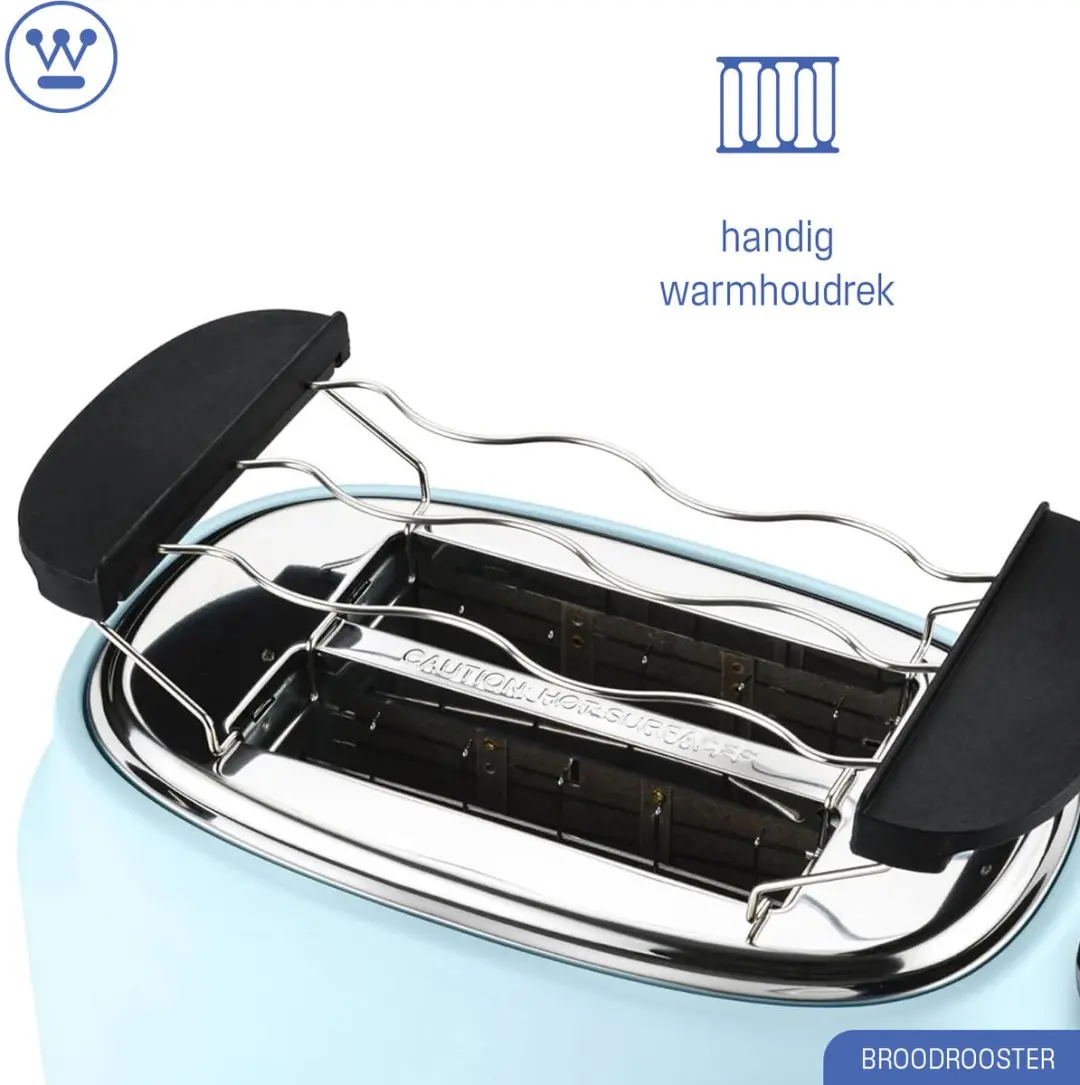 Westinghouse Retro 6-delige Keukenbundel - 2200W - Blauw