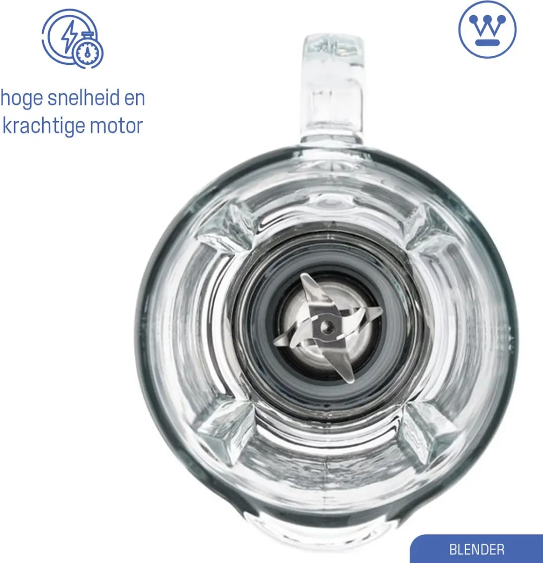 Westinghouse Retro 6-delige Keukenbundel - 2200W - Blauw