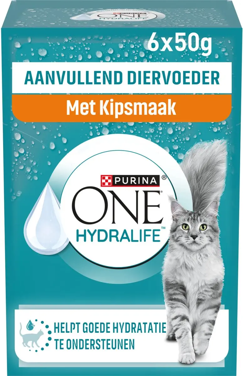 Purina ONE Hydralife Natvoer Kip - 24 Stuks