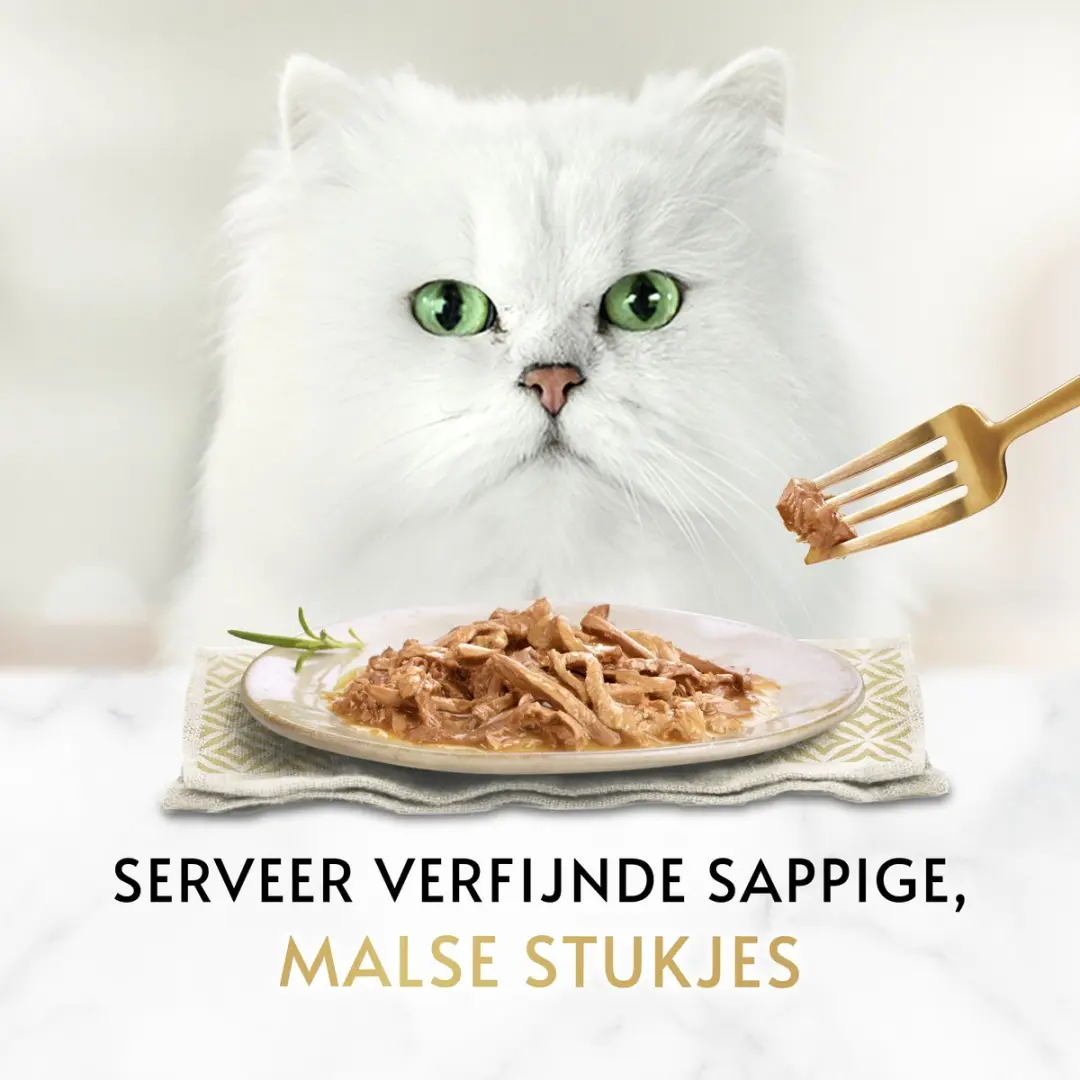Gourmet Gold Malse Lekkernijen Natvoer Kat - 48 x 85g