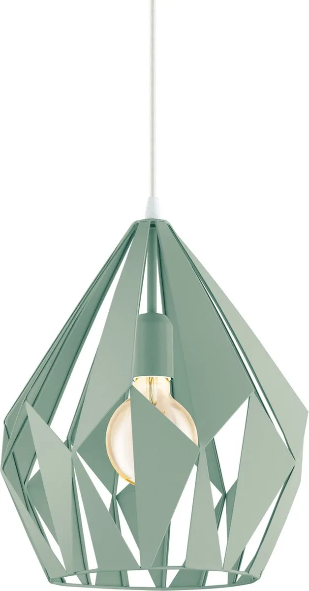 Eglo Carlton-P Hanglamp Ø31cm - Groen