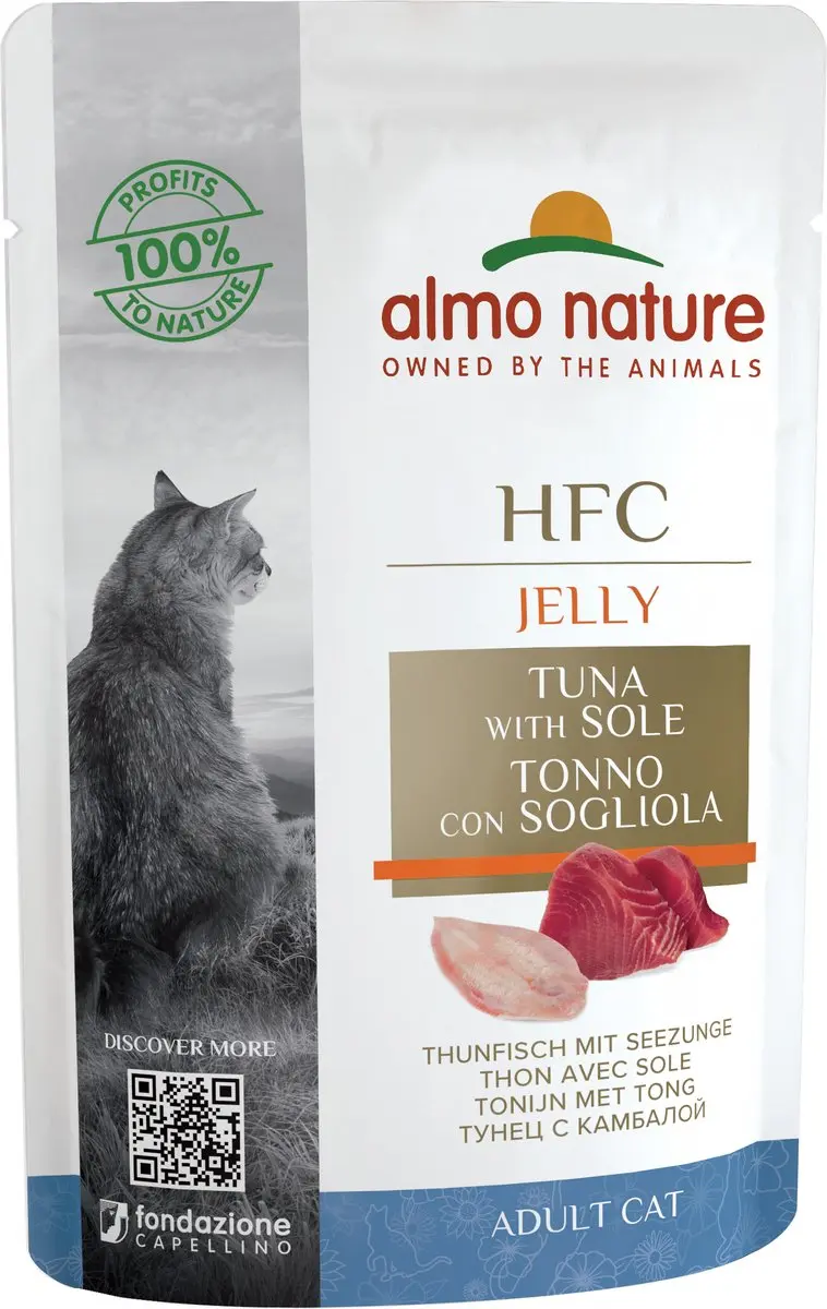 Almo Nature Classic Jelly Tonijn & Tong 24x55g