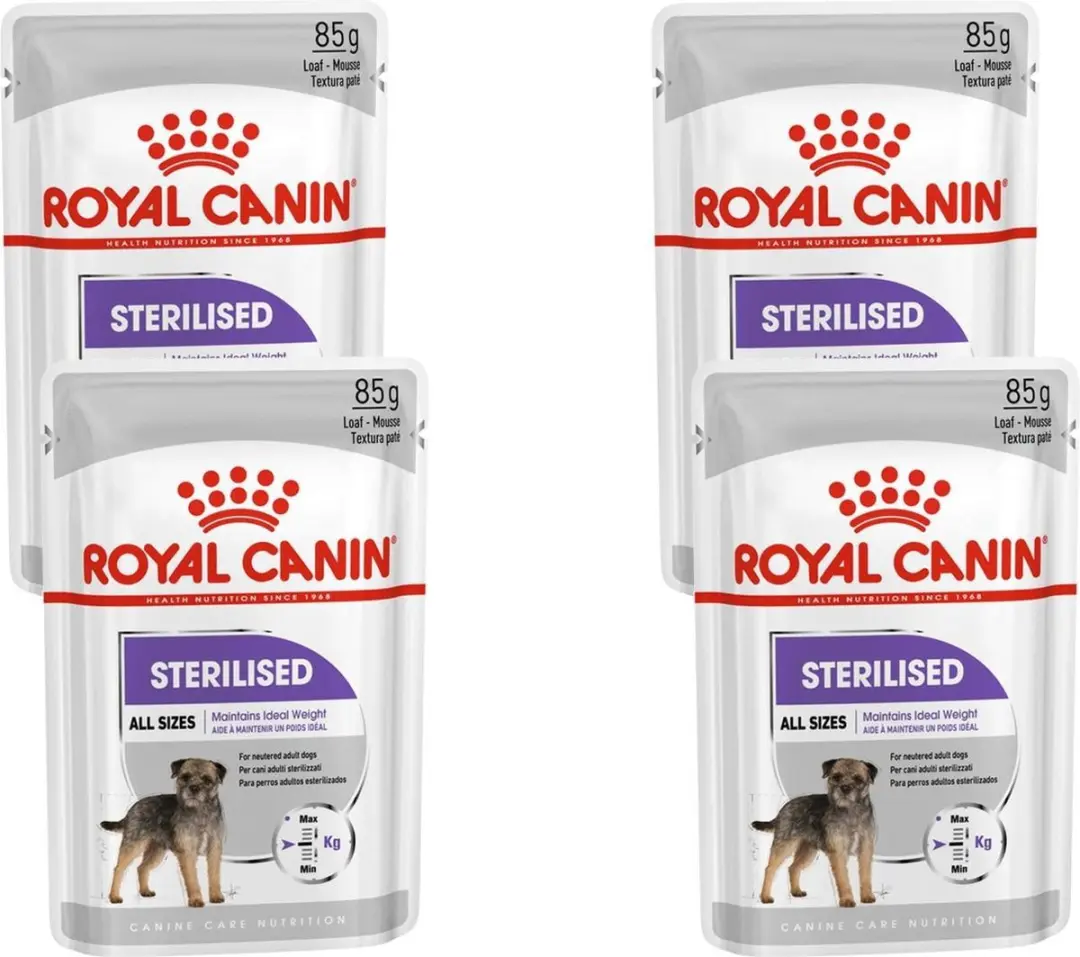 Royal Canin CCN Sterilised Hondenvoer - 48 Stuks (4x12x85g)