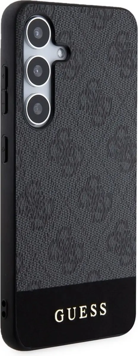 GUESS 4G Stripe Back Case Samsung Galaxy S24 Plus - Grijs