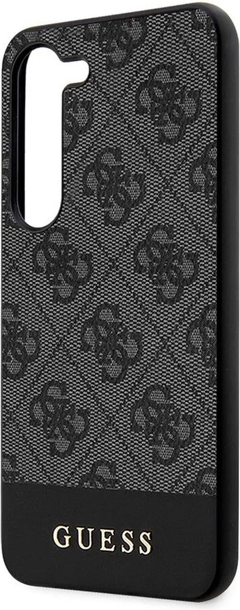 GUESS 4G Stripe Back Case Samsung Galaxy S24 Plus - Grijs