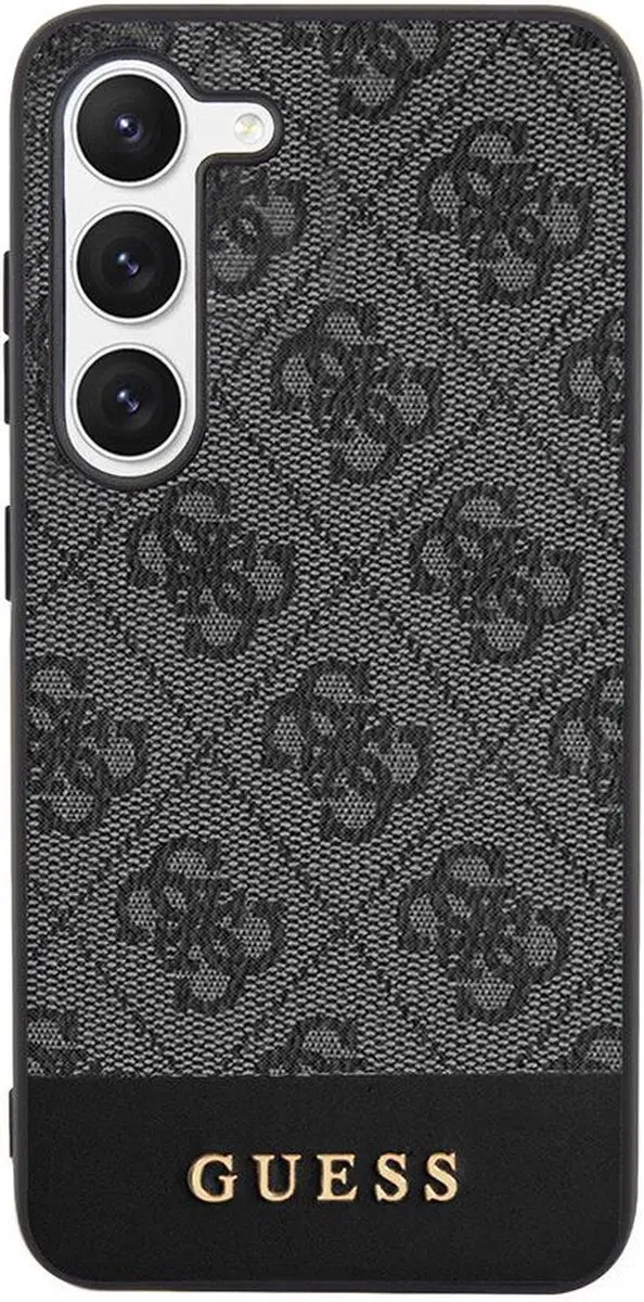 GUESS 4G Stripe Back Case Samsung Galaxy S24 Plus - Grijs