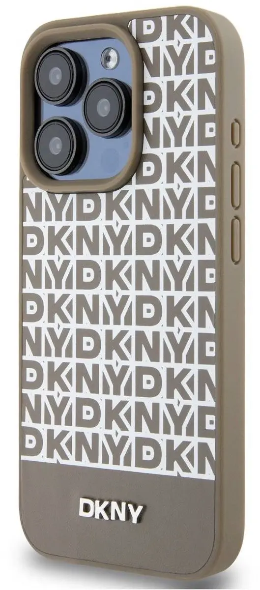 DKNY Repeat Back Case MagSafe - iPhone 14 Pro Max - Bruin