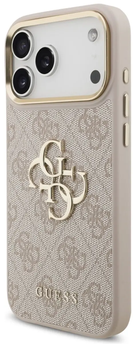 GUESS 4G Hoesje iPhone 17 Pro Max - Metaal - Zwart - afbeelding 6 van 6