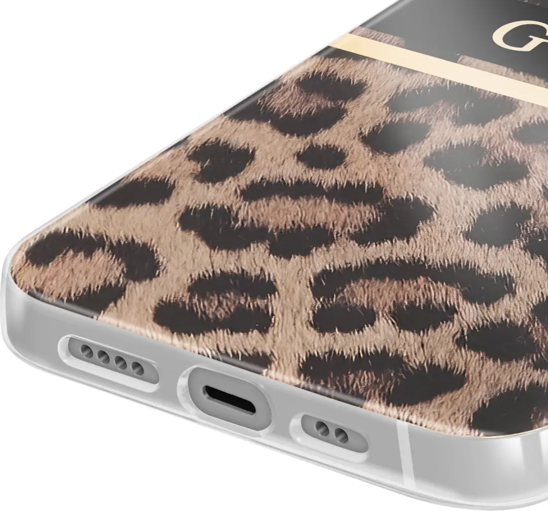 GUESS iPhone 13 Mini Hoesje - Luipaard - 8147