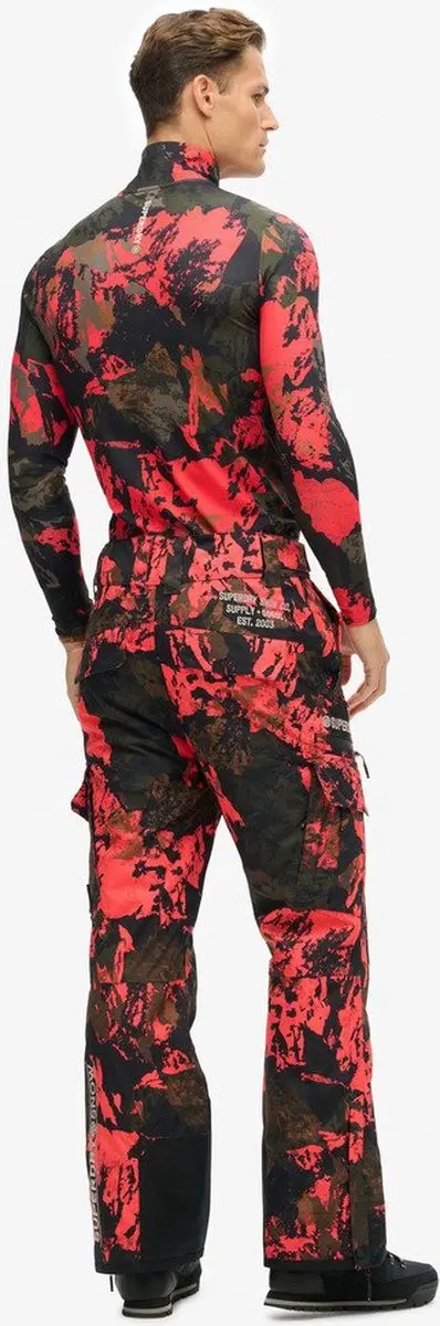 Superdry Ultimate Rescue Skibroek Heren - XL - Roze/ Groen