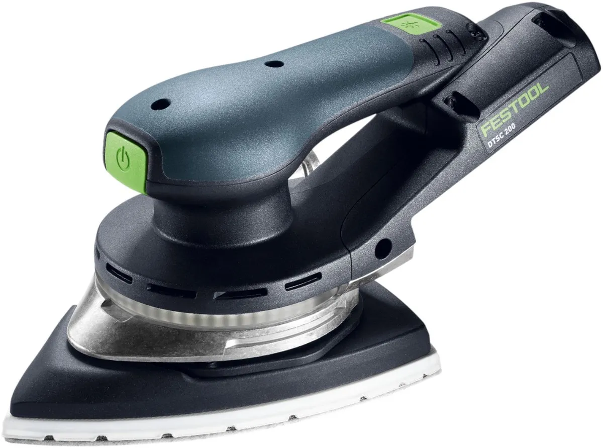 Festool DTSC 200-Basic Accu-Deltaslijper 18V - 145x195mm - 3,0Ah + Oplader
