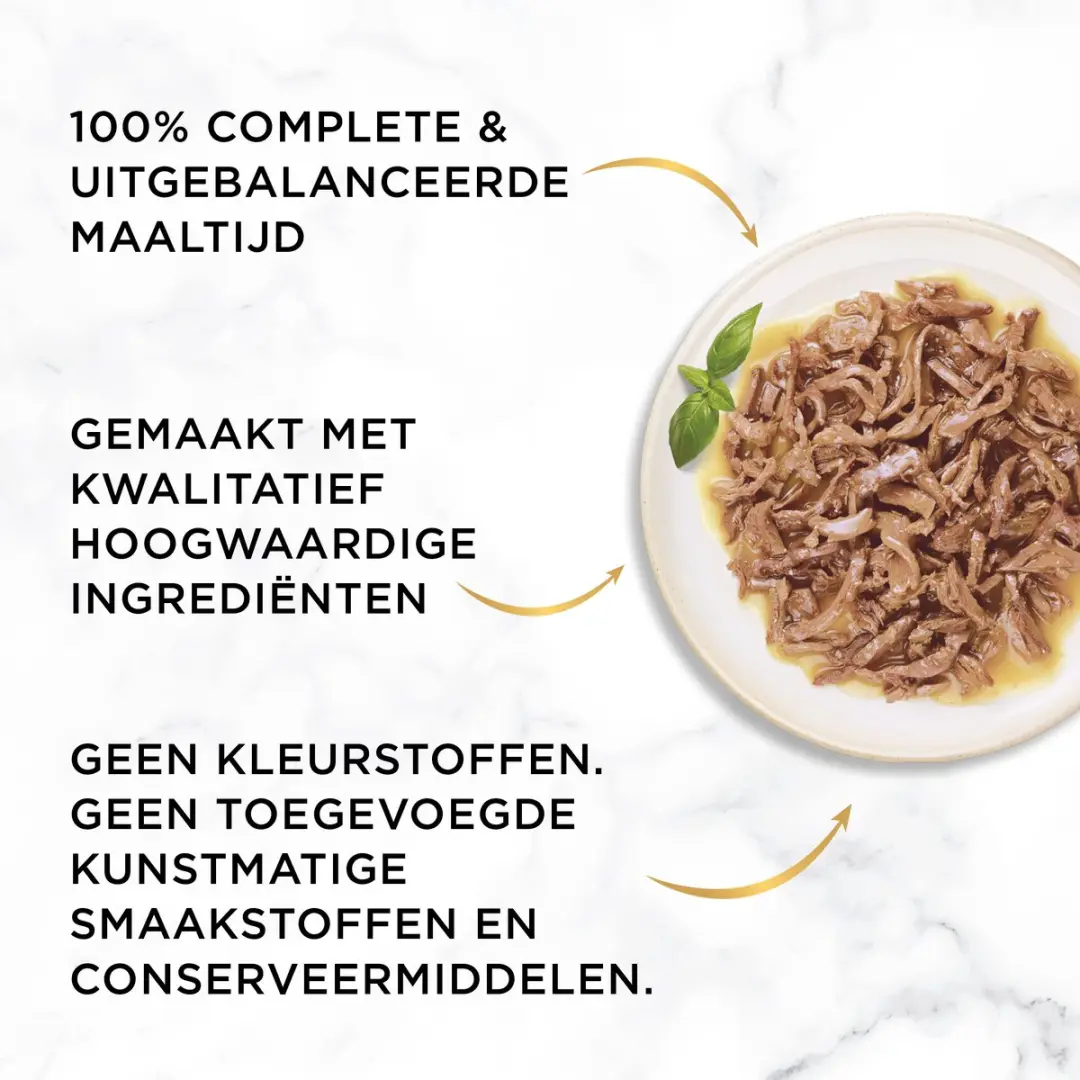 Gourmet Gold Malse Lekkernijen Natvoer Kat - 24 x 85g