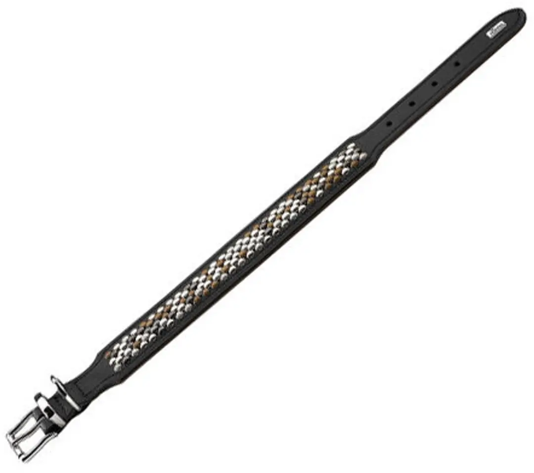 Hunter Arizona Halsband Hond - Zwart - 41-49 cm
