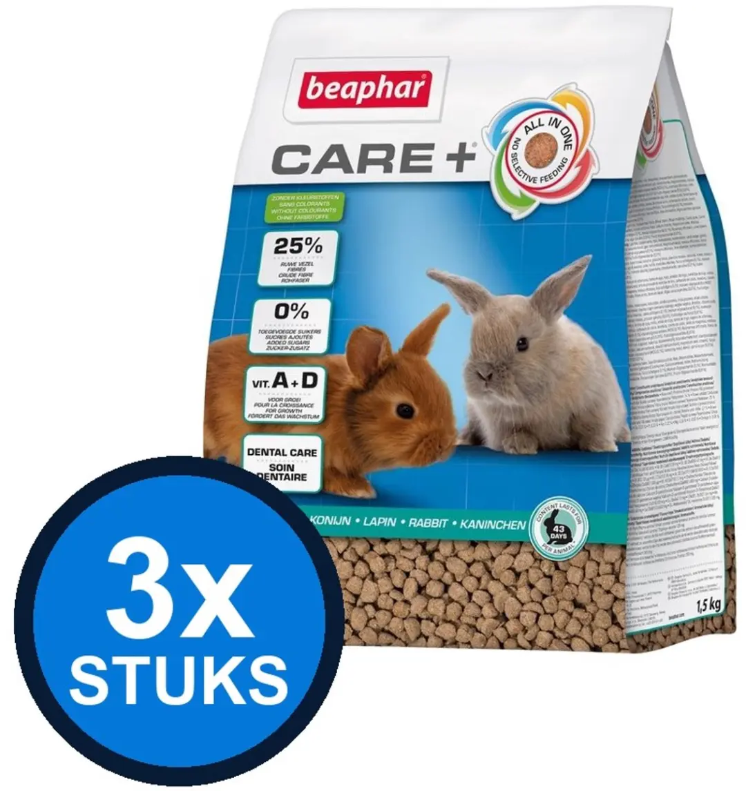 Beaphar Care+ Konijn Junior 1,5kg