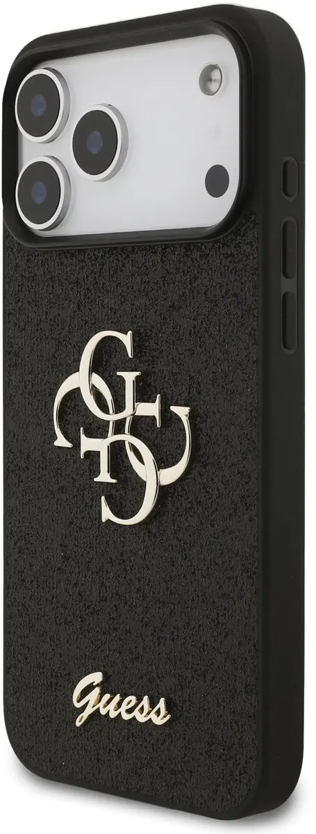 Guess iPhone 17 Pro Max Back Cover - Zwart - 13795