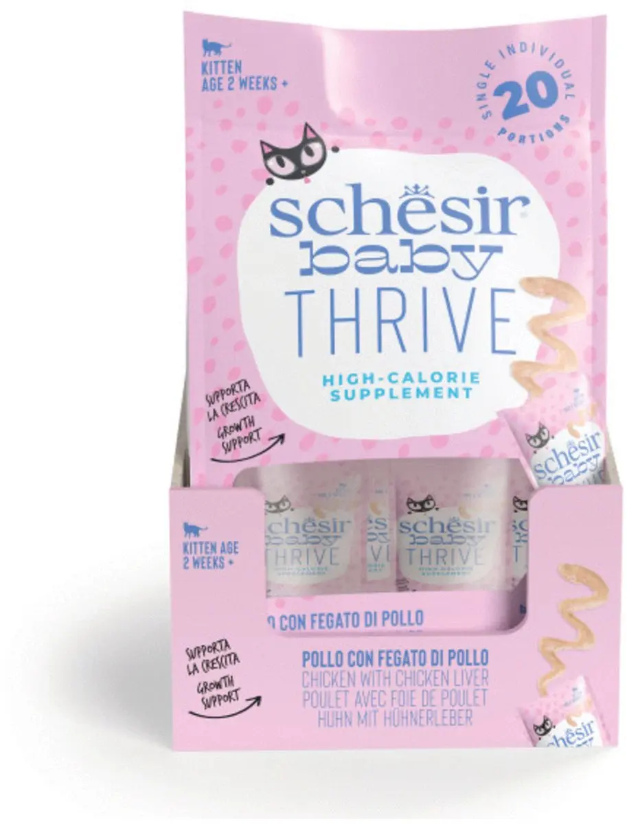 Schesir Baby Thrive Kitten Kip 20x8g