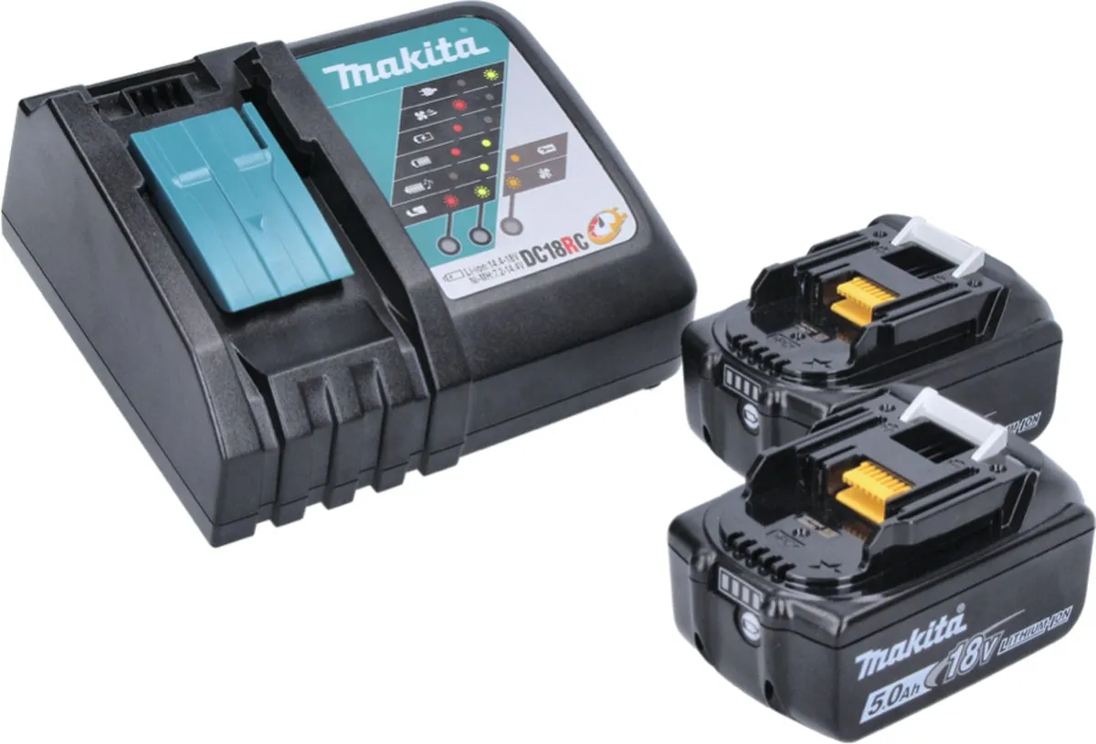 Makita DJR 186 RT Reciprozaag - 18V - 2x 5,0Ah Accu + Oplader