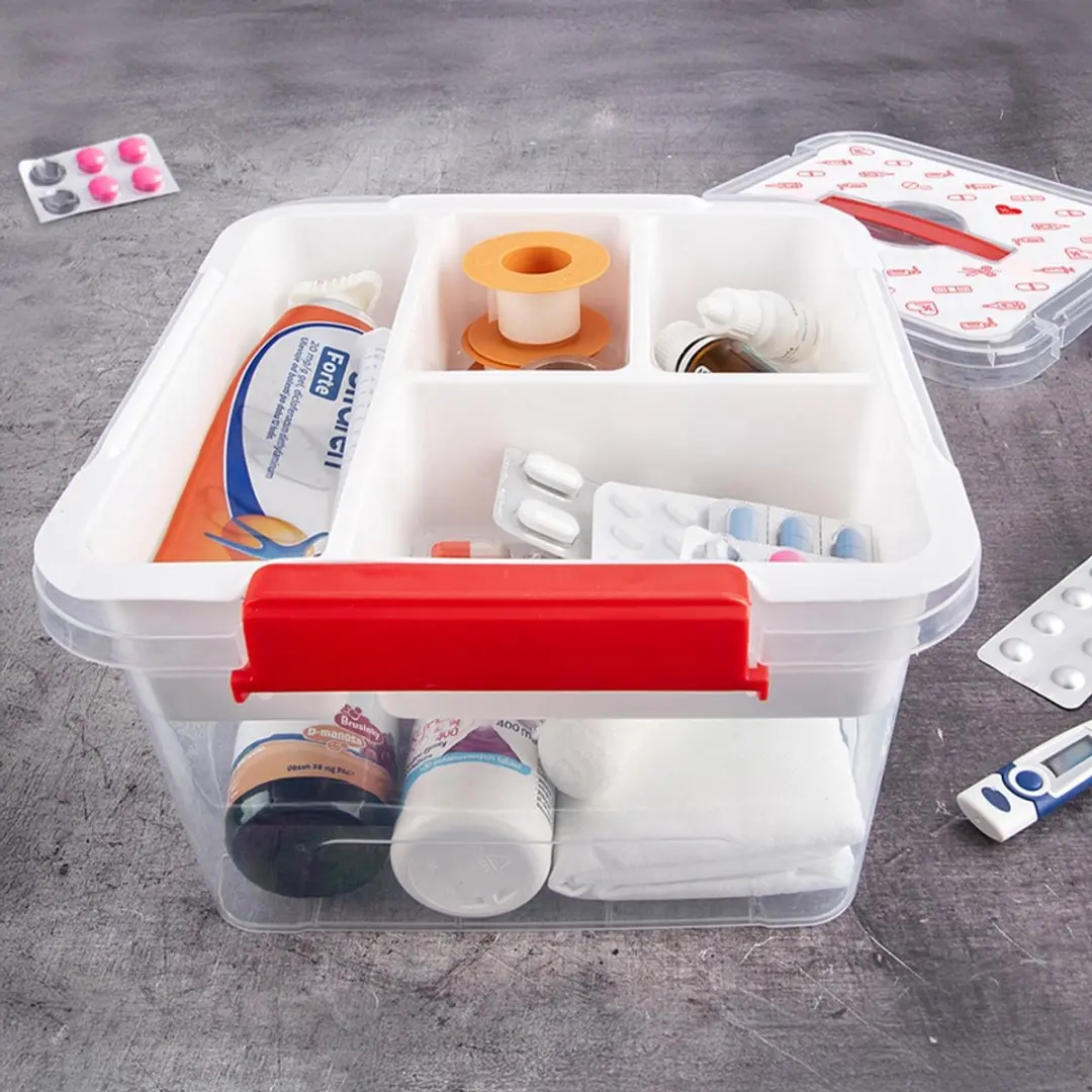 Orion Organizer Medicijnhouder 8L - Transparant