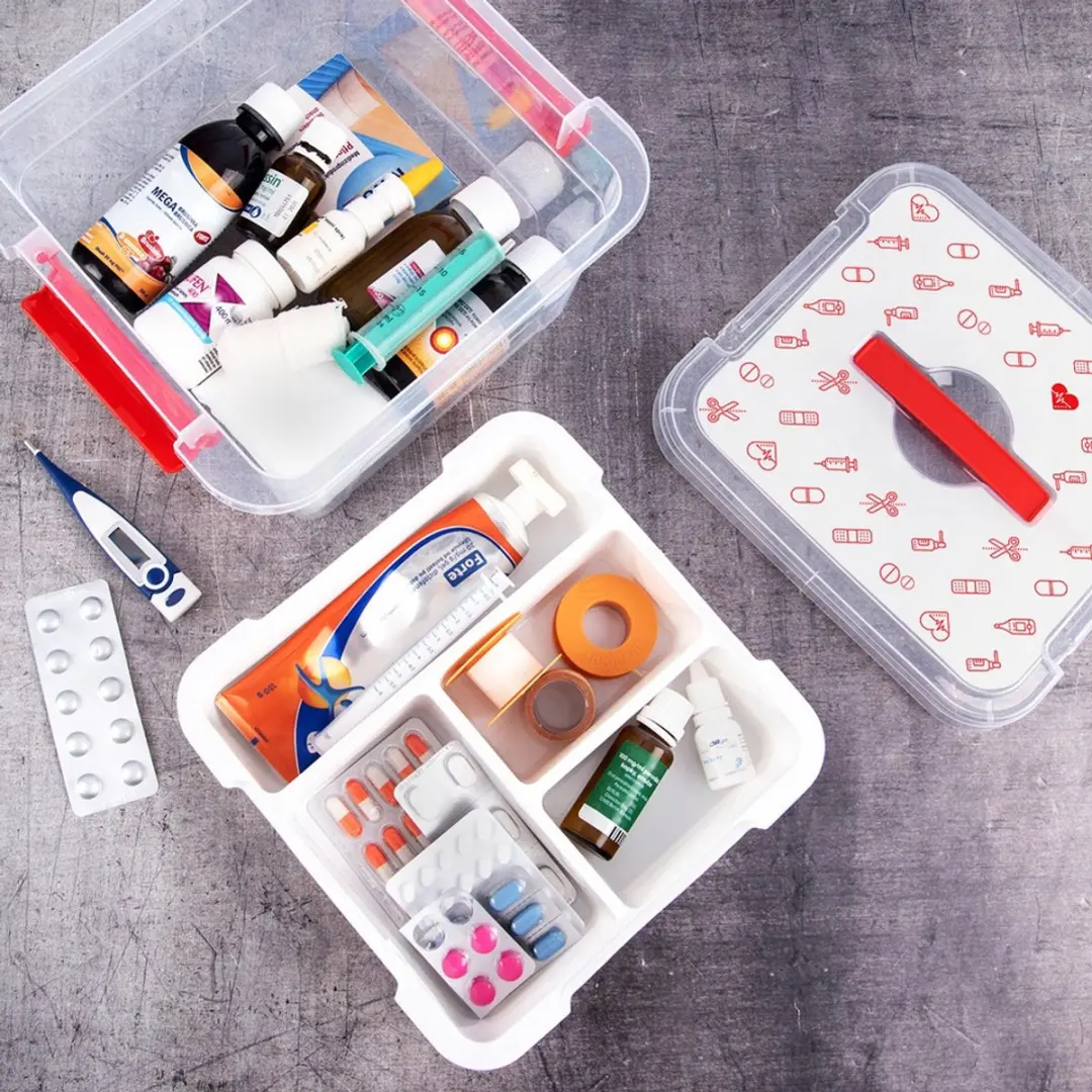Orion Organizer Medicijnhouder 8L - Transparant