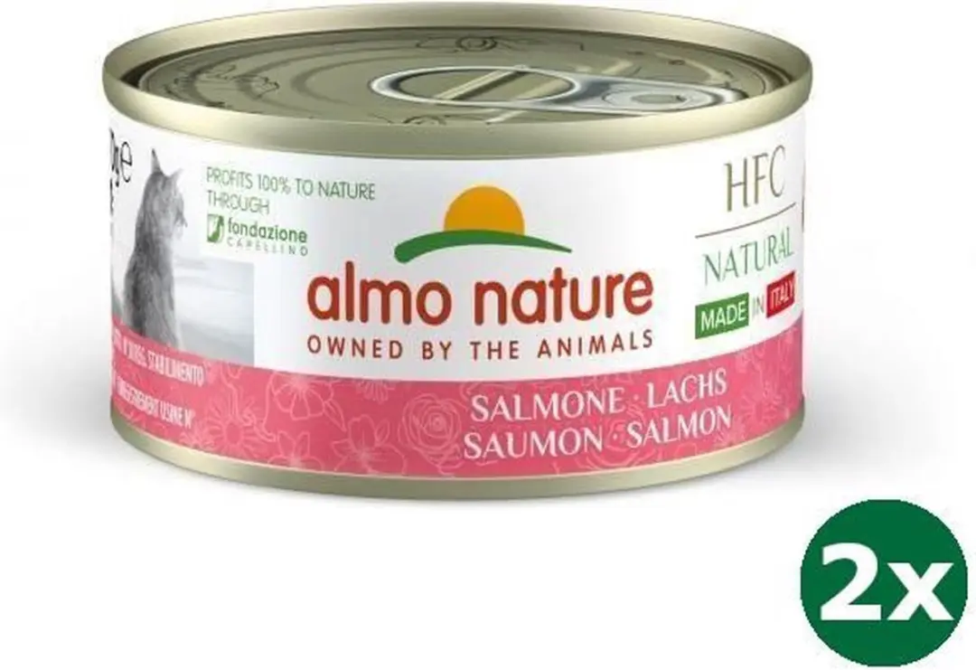 Almo Nature Cat Zalm Kattenvoer