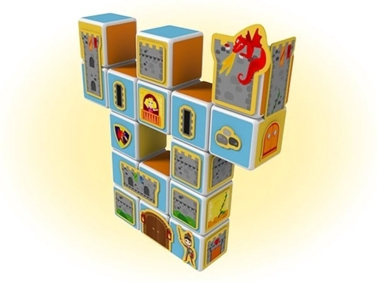 Geomag MagiCube Castles & Home 78-delig - Multicolor