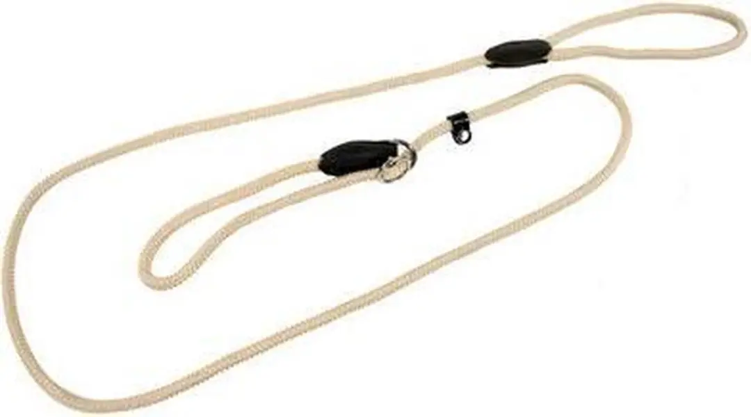 Hunter Retrieverlijn Stop Freestyle 10mm - 170cm Beige - afbeelding 6 van 6