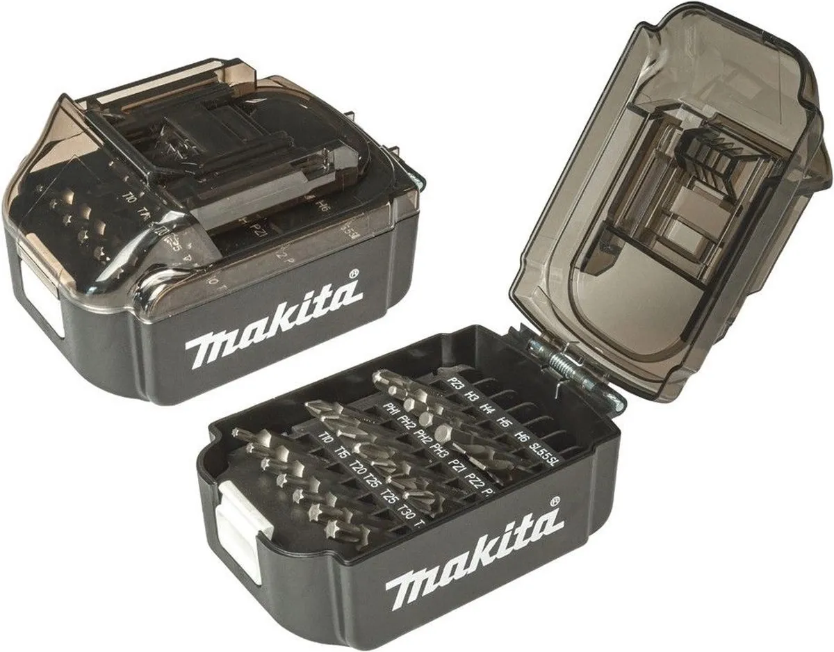 Makita B-68323 Schroefbitset 21-delig - Zwart