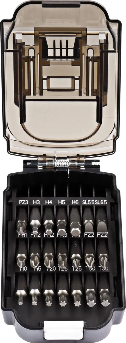 Makita B-68323 Schroefbitset 21-delig - Zwart