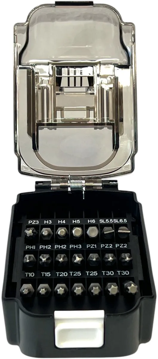 Makita B-68323 Schroefbitset 21-delig - Zwart