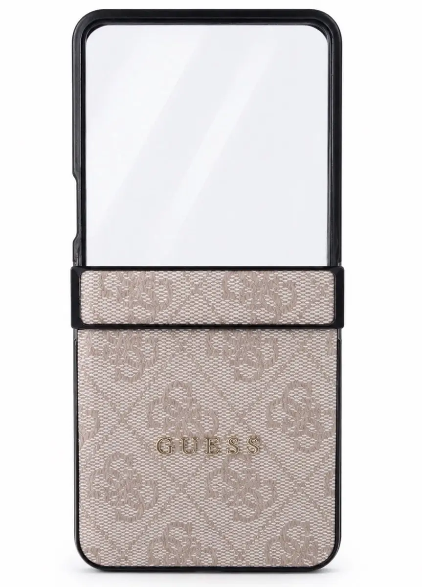 GUESS 4G Classic Hoesje Zwart - MagSafe - Samsung Galaxy Z Flip 7