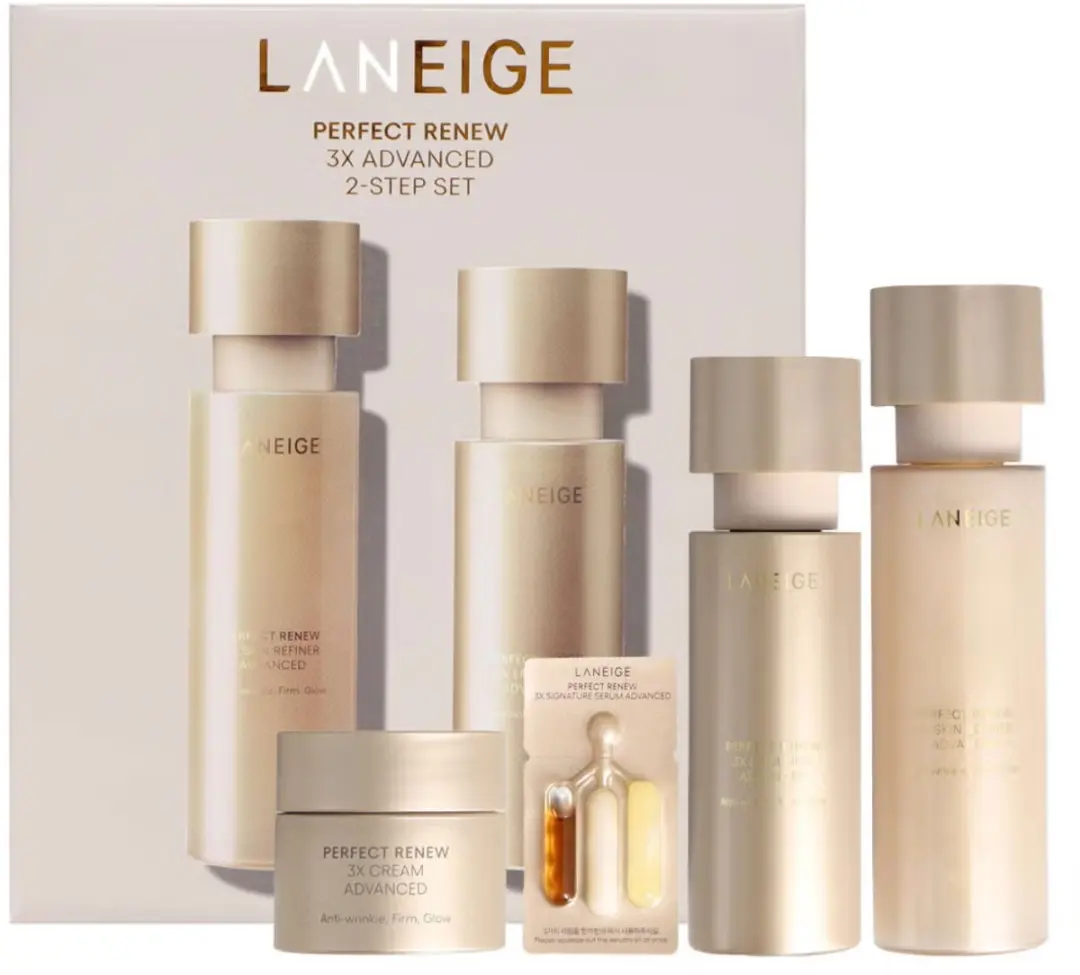 Laneige Perfect Renewal 3X Advanced 2-Step Set