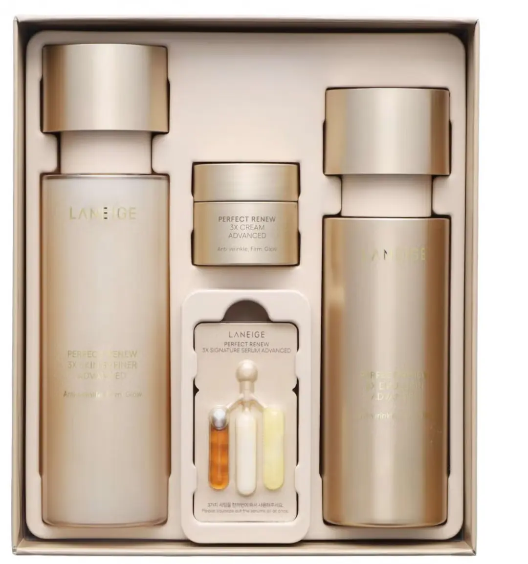 Laneige Perfect Renewal 3X Advanced 2-Step Set - 6 Stuks