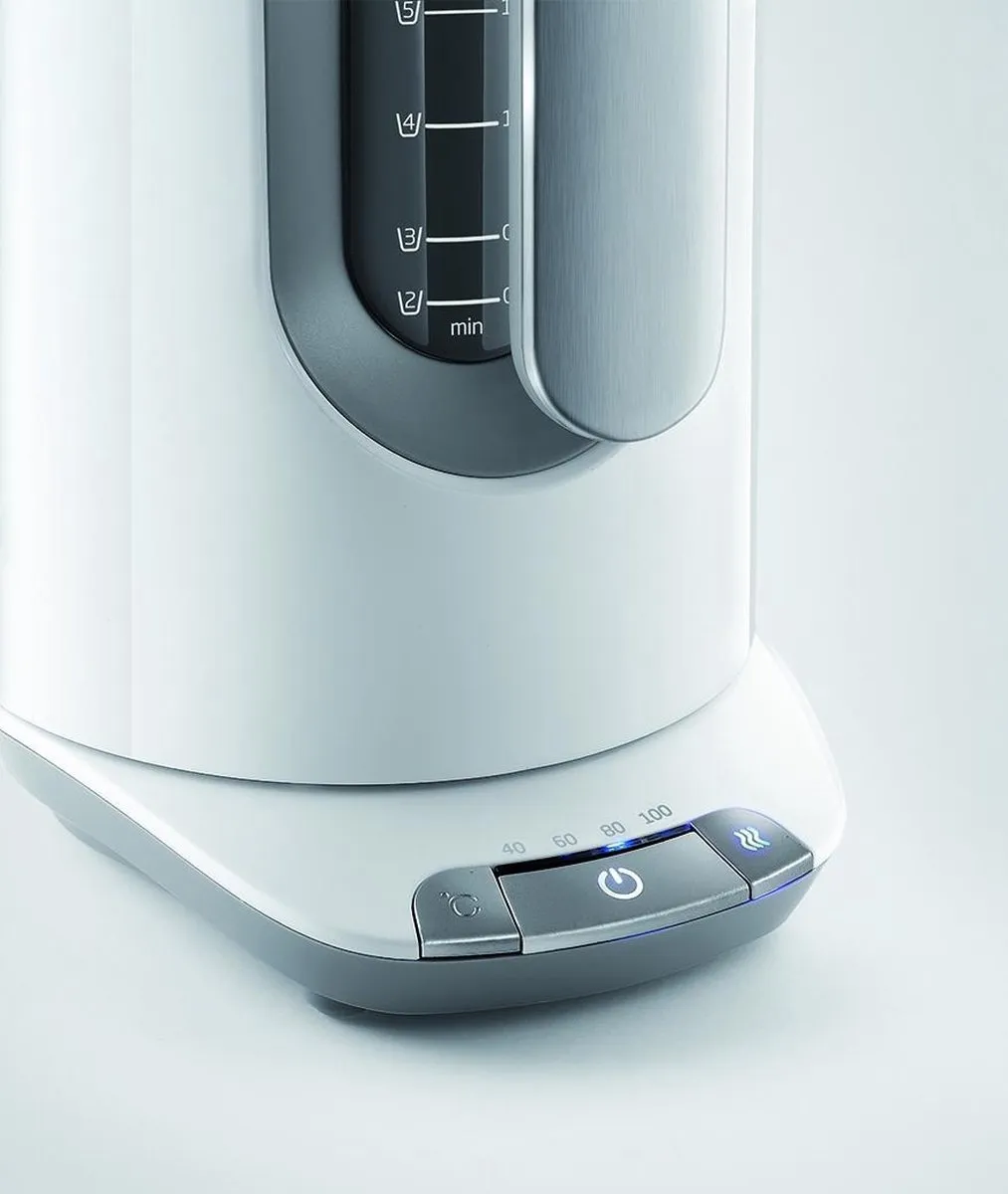 Beko WKD6246W Waterkoker 1,6L - 2400W - Grijs/Wit