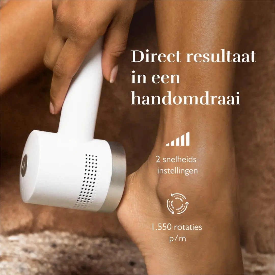 Silk'n Vacupedi VPC3PE1RGSM001 Pedicureset - Voeten - 3 Slijpschijven - Rose Gold