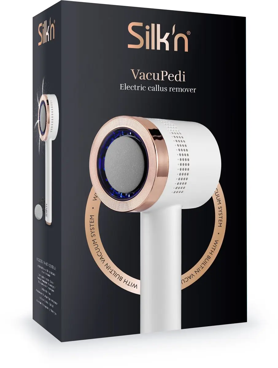 Silk'n Vacupedi VPC3PE1RGSM001 Pedicureset - Voeten - 3 Slijpschijven - Rose Gold - afbeelding 6 van 6