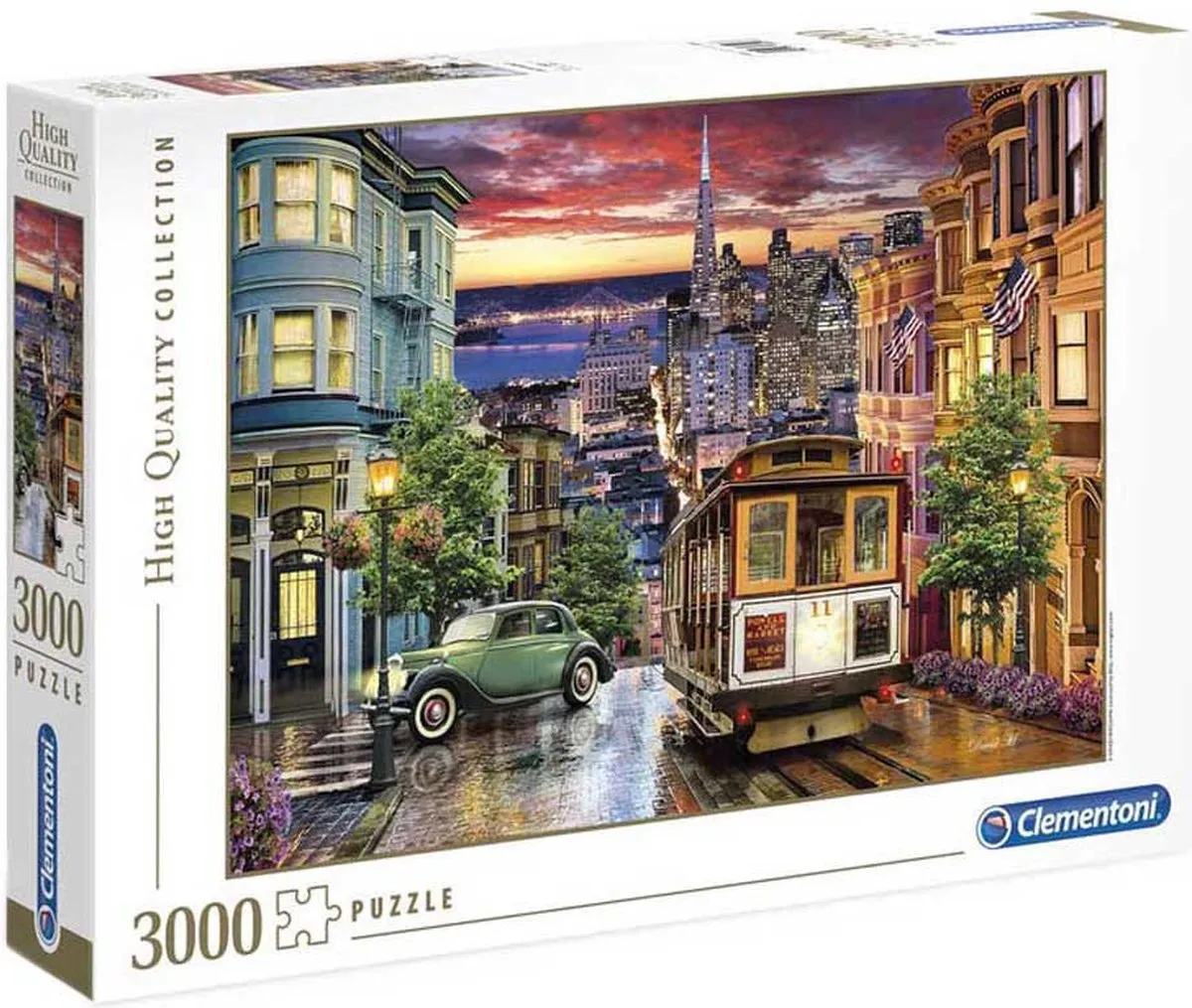 Clementoni San Francisco 3000 Puzzel - Multi kleur