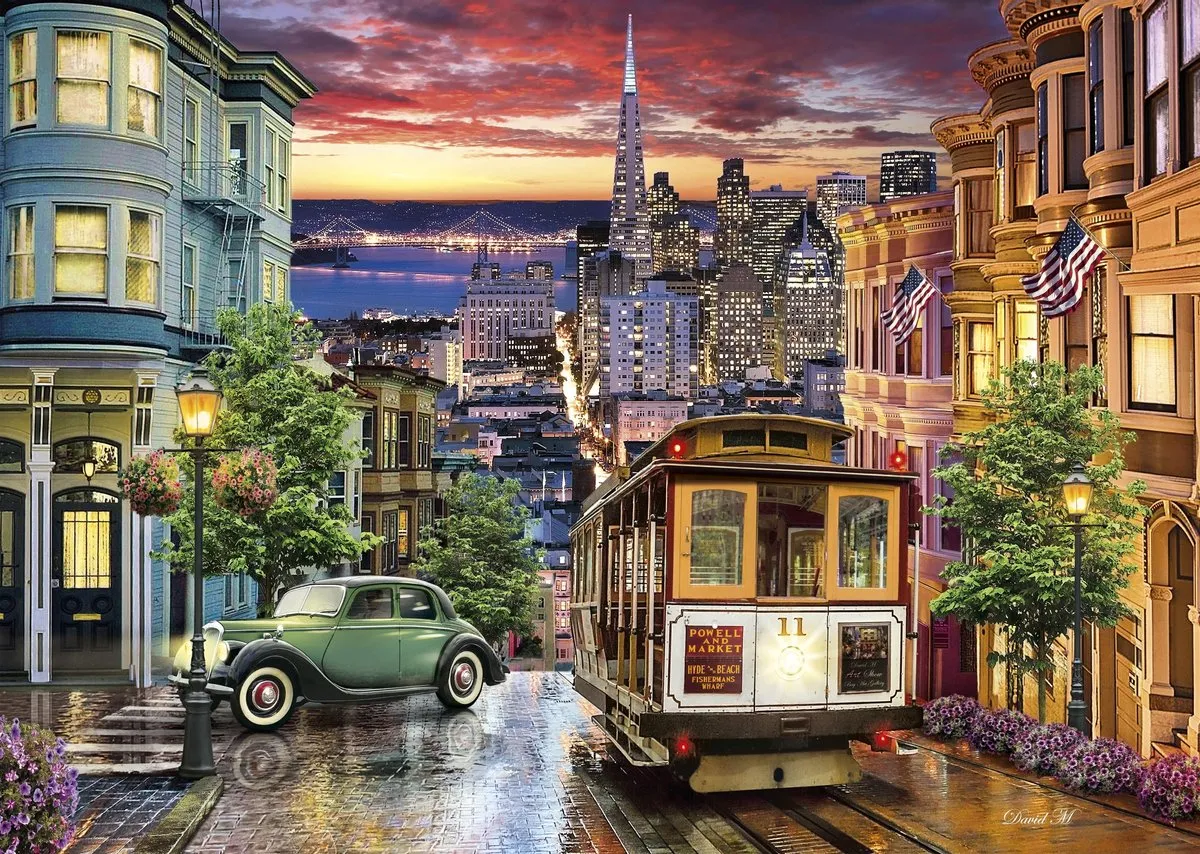 Clementoni San Francisco 3000 Puzzel - Multi kleur