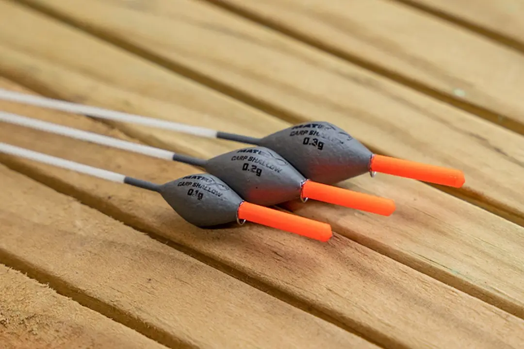 Matrix Carp Shallow Pole Float 0.10g - Grijs/Oranje/Wit - afbeelding 6 van 6